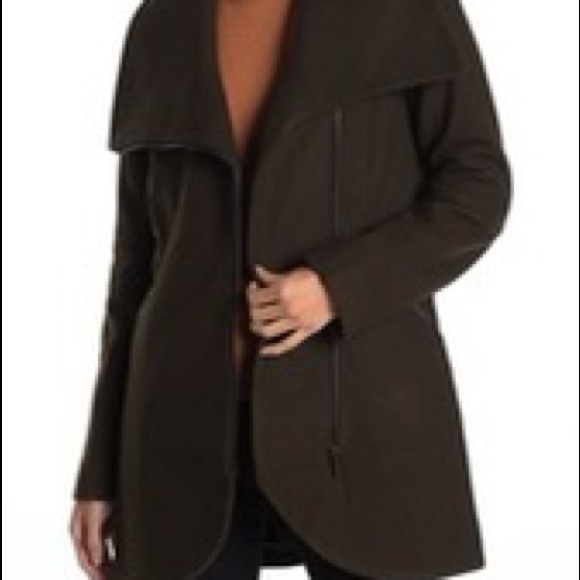 French Connection Tulip Hem Asymmetrical Coat - Picture 1 of 7
